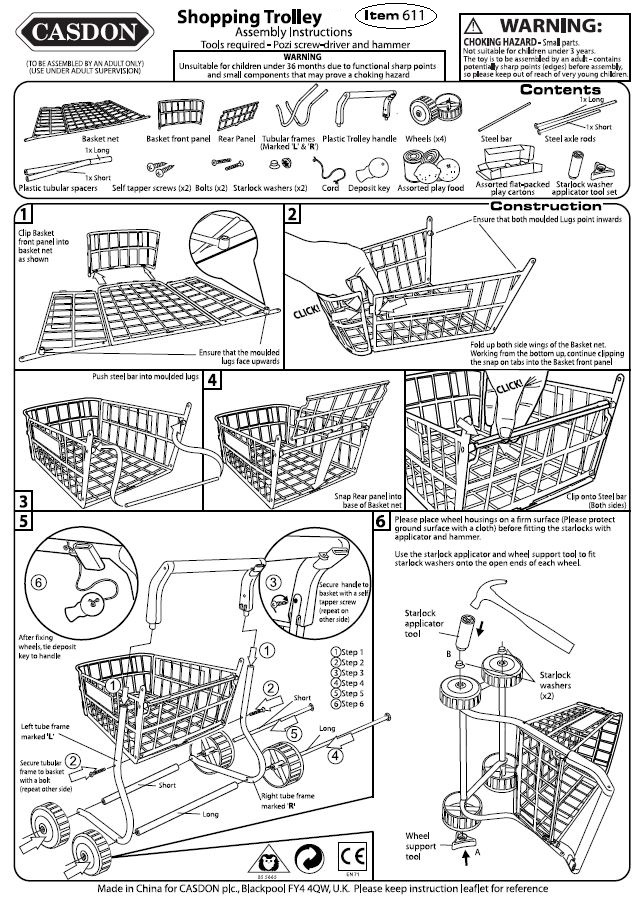 casdon shopping trolley